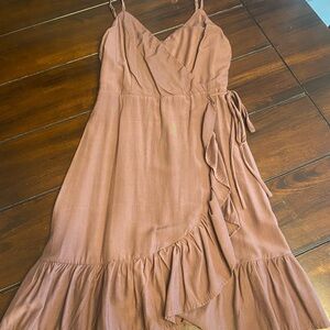 Altar'd State Rust Mini Dress